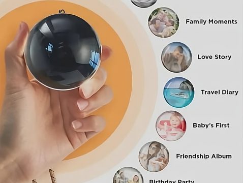 3D Pixel Crystal Ball Display